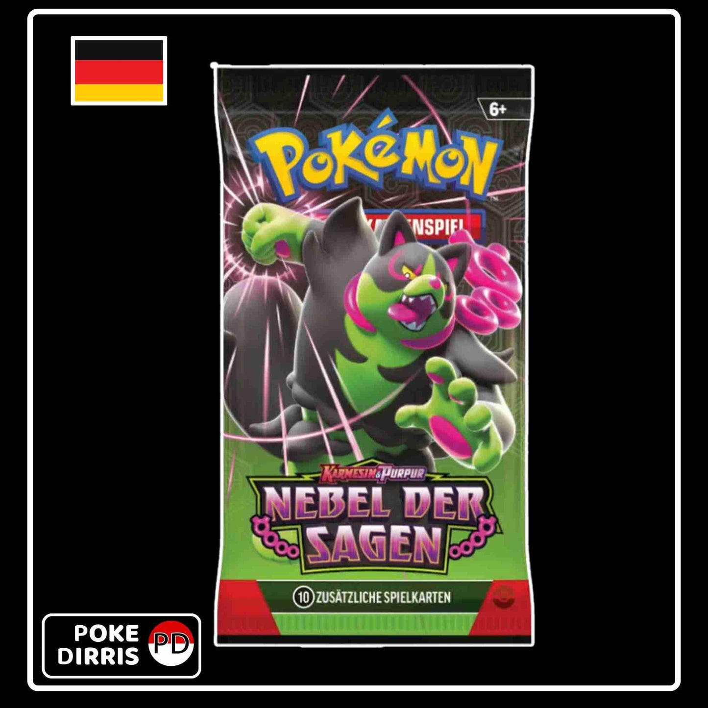 Pokemon KP6.5 Nebel der Sagen Booster Pack