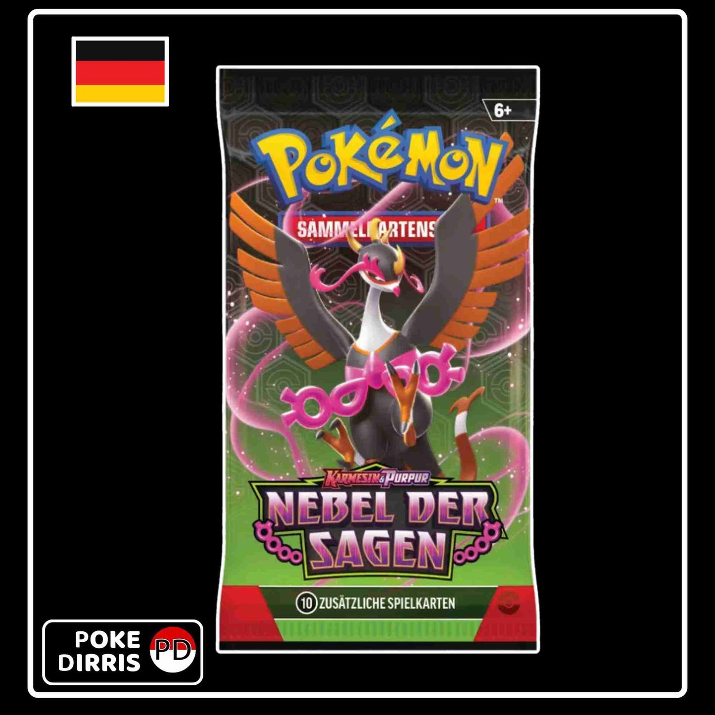 Pokemon KP6.5 Nebel der Sagen Booster Pack