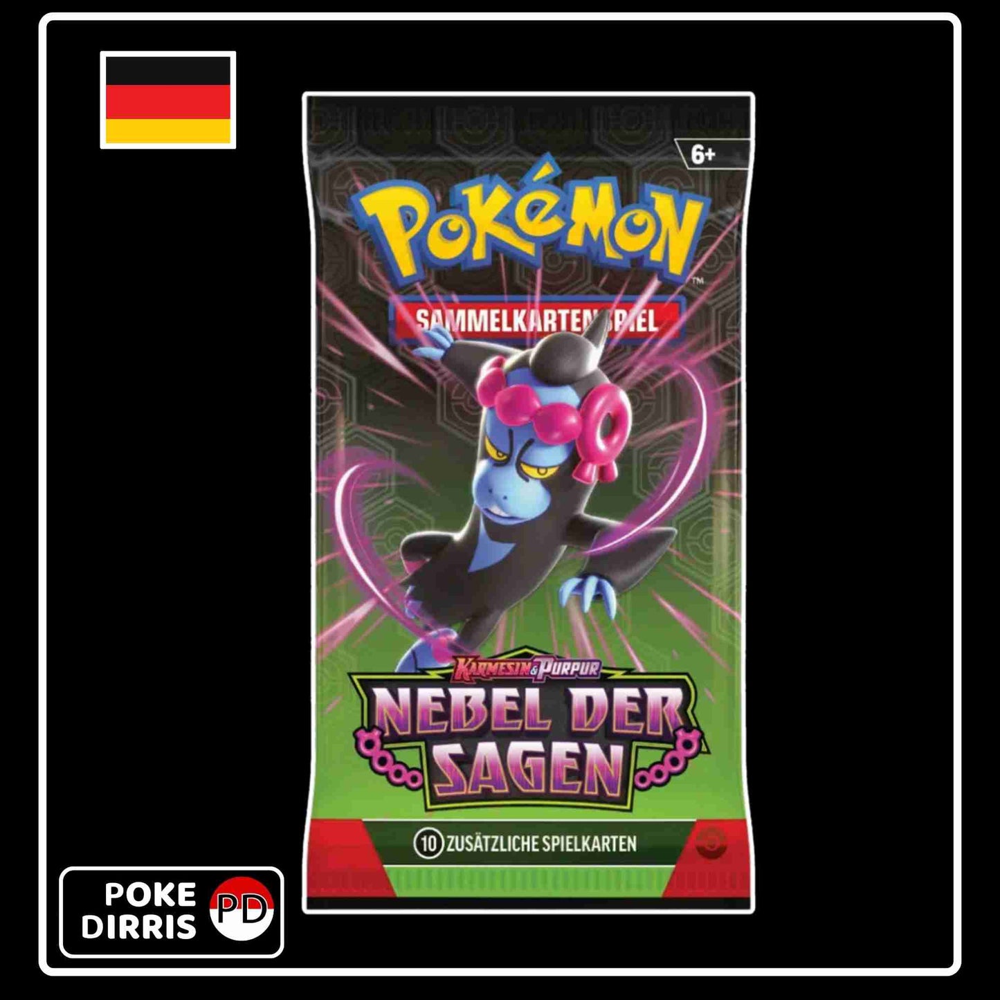 Pokemon KP6.5 Nebel der Sagen Booster Pack