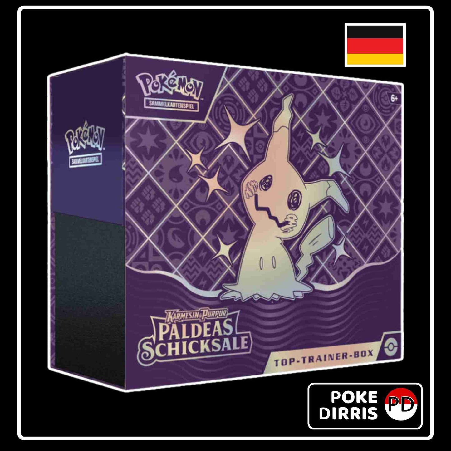 Paldeas Schicksale Pokemon Top Trainer Box auf Deutsch