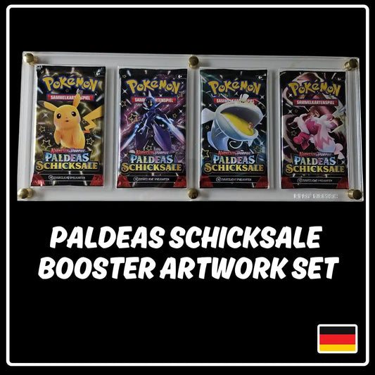 Pokemon Paldeas Schicksale Booster Artwork Set (DE)
