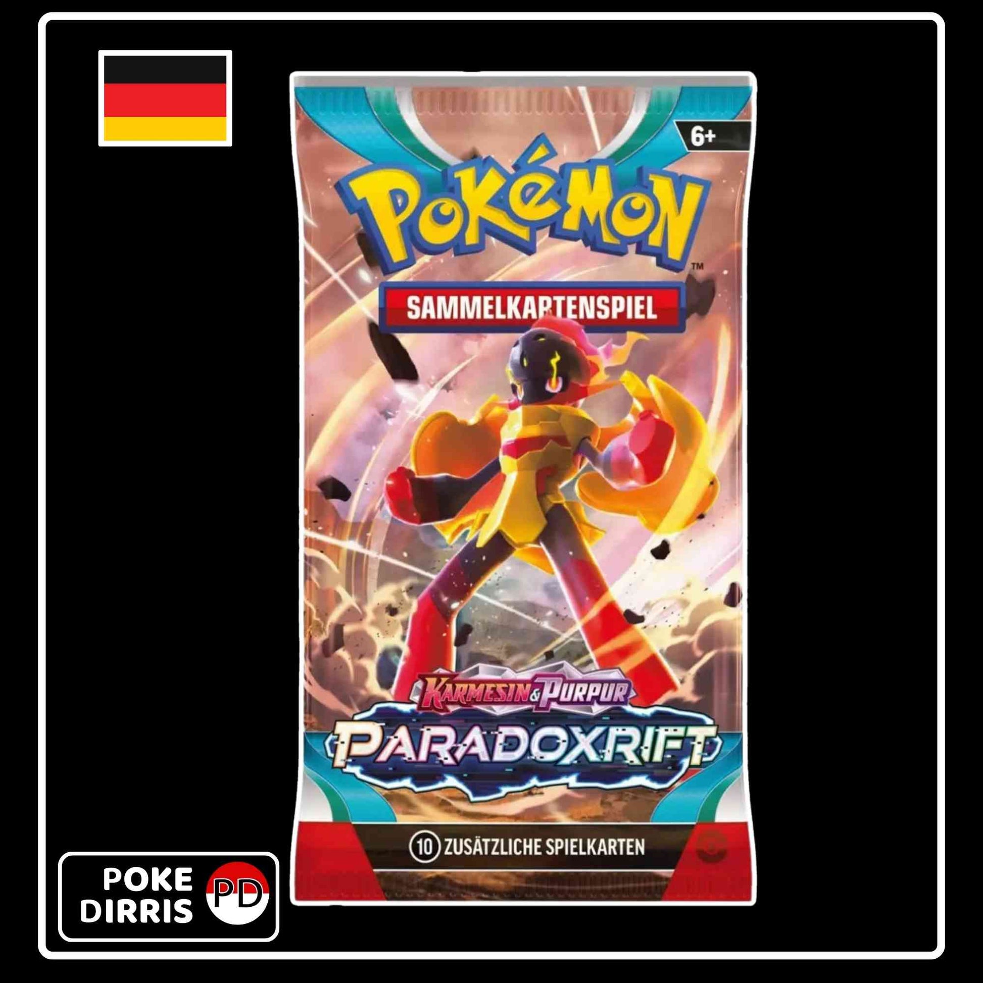 Pokemon Paradox Rift Booster Pack Deutsch