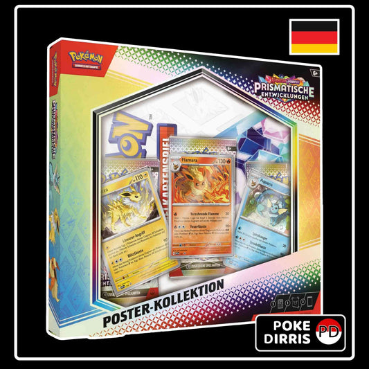 Pokemon KP8.5 Prismatische Entwicklungen Poster Kollektion Vorbestellung - Pre-Order