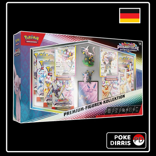 Pokemon PKM Prismatische Entwicklungen Premium Figuren Kollektion (DE)