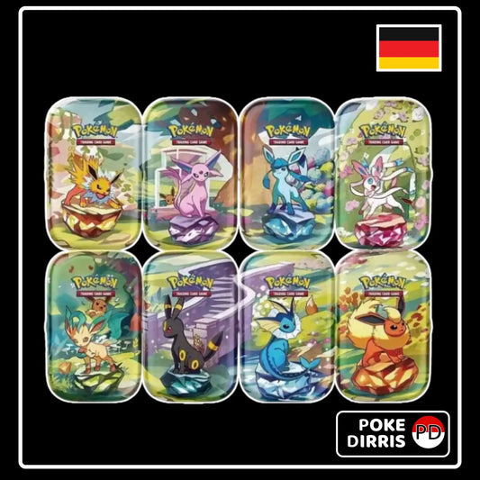 Pokemon Prismatische Entwicklungen Mini Tin (Zufällig)