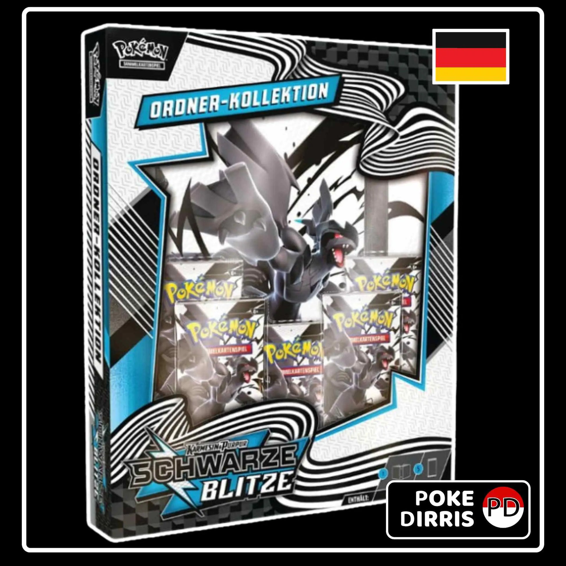 Pokemon Schwarze Blitze Ordner Kollektion (DE)