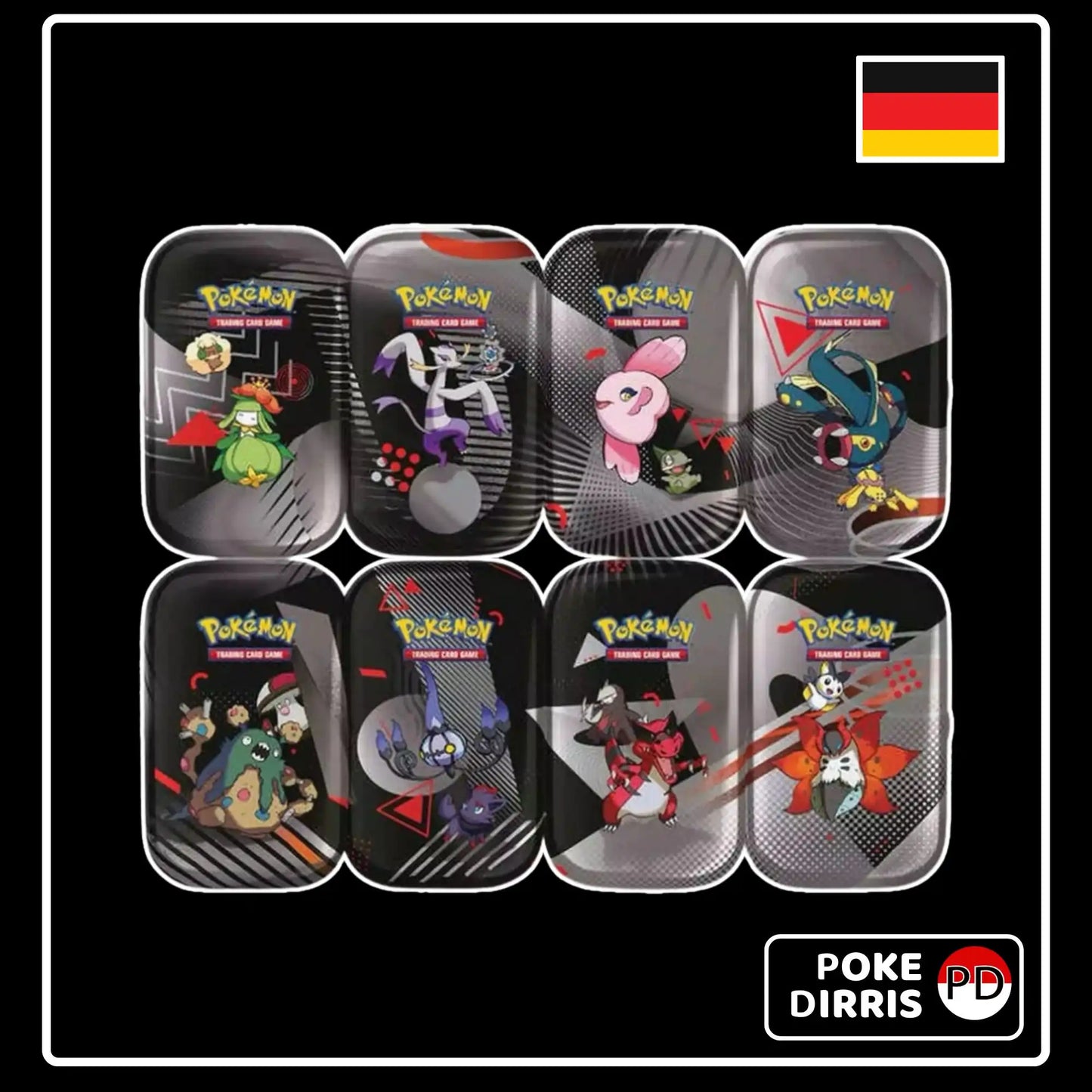 Pokemon Schwarze Blitze & Weisse Flammen Mini Tin (Zufällig)