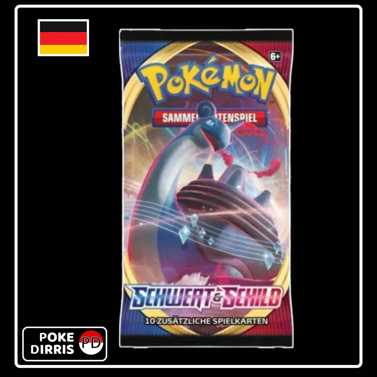 Pokemon SWSH1.0 Schwert & Schild Booster Pack (DE)