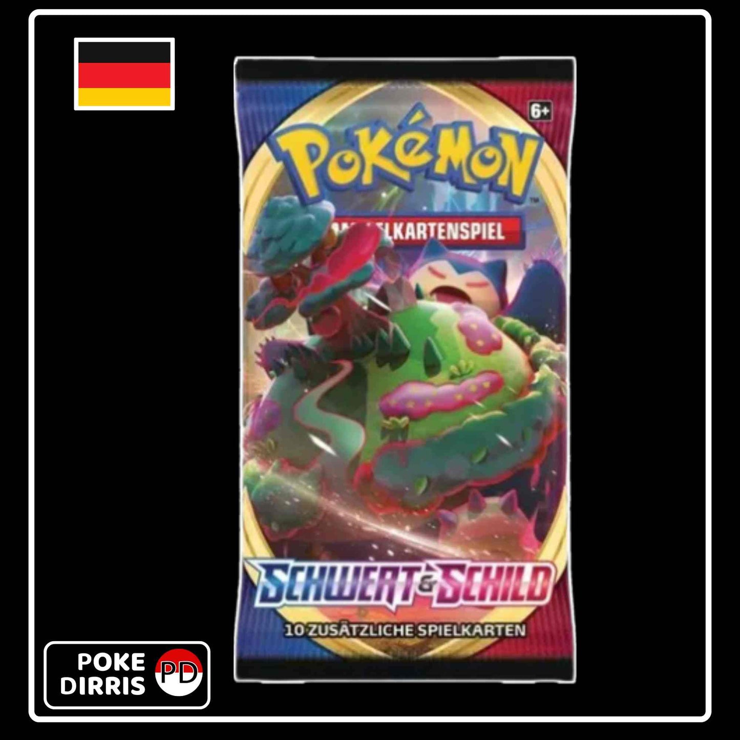 Pokemon SWSH1.0 Schwert & Schild Booster Pack (DE)