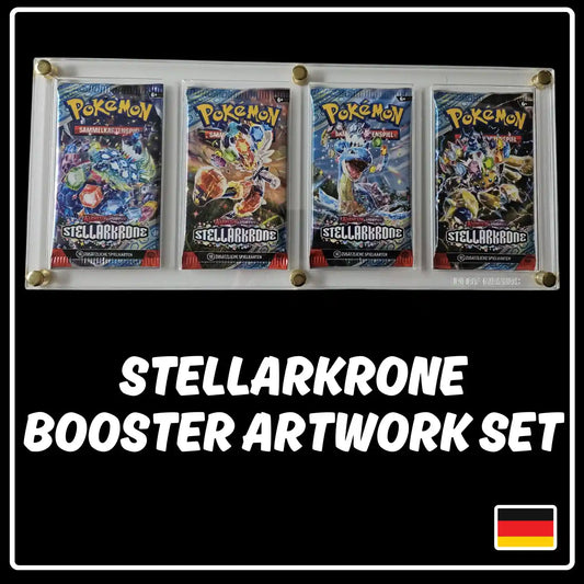 Pokemon Stellarkrone Booster Artwork Set (DE)
