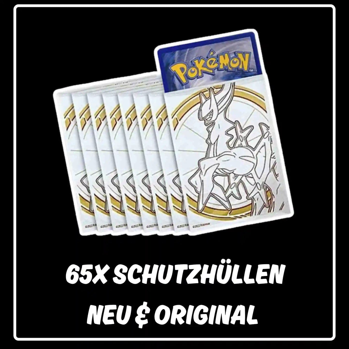 Pokemon Strahlende Sterne Schutzhüllen Top Trainer Box