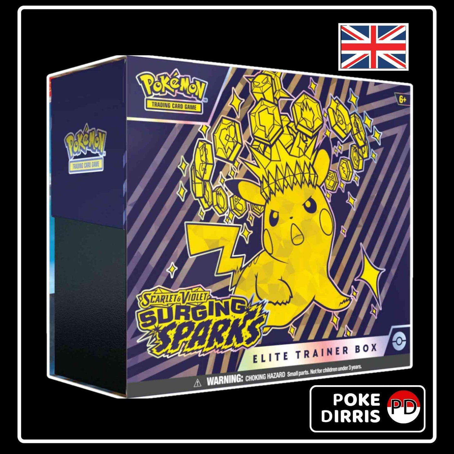 Pokemon Surging Sparks Eilte Trainer Box (Vorbestellung)