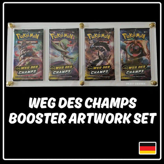 Pokemon Weg des Champs Booster Artwork Set (DE)