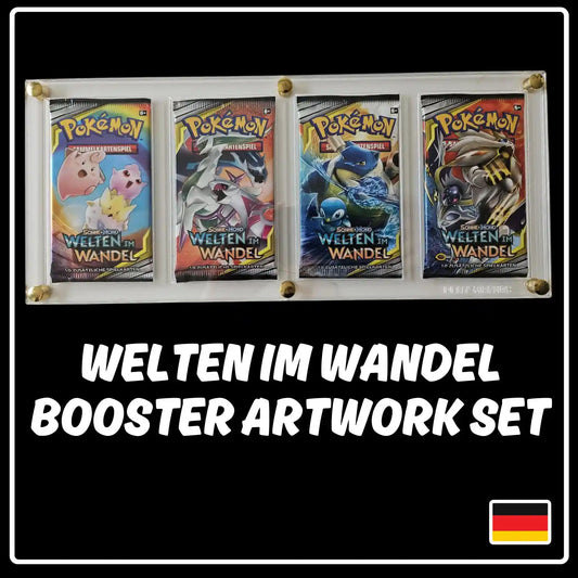 Pokemon Welten im Wandel Booster Artwork Set (DE)