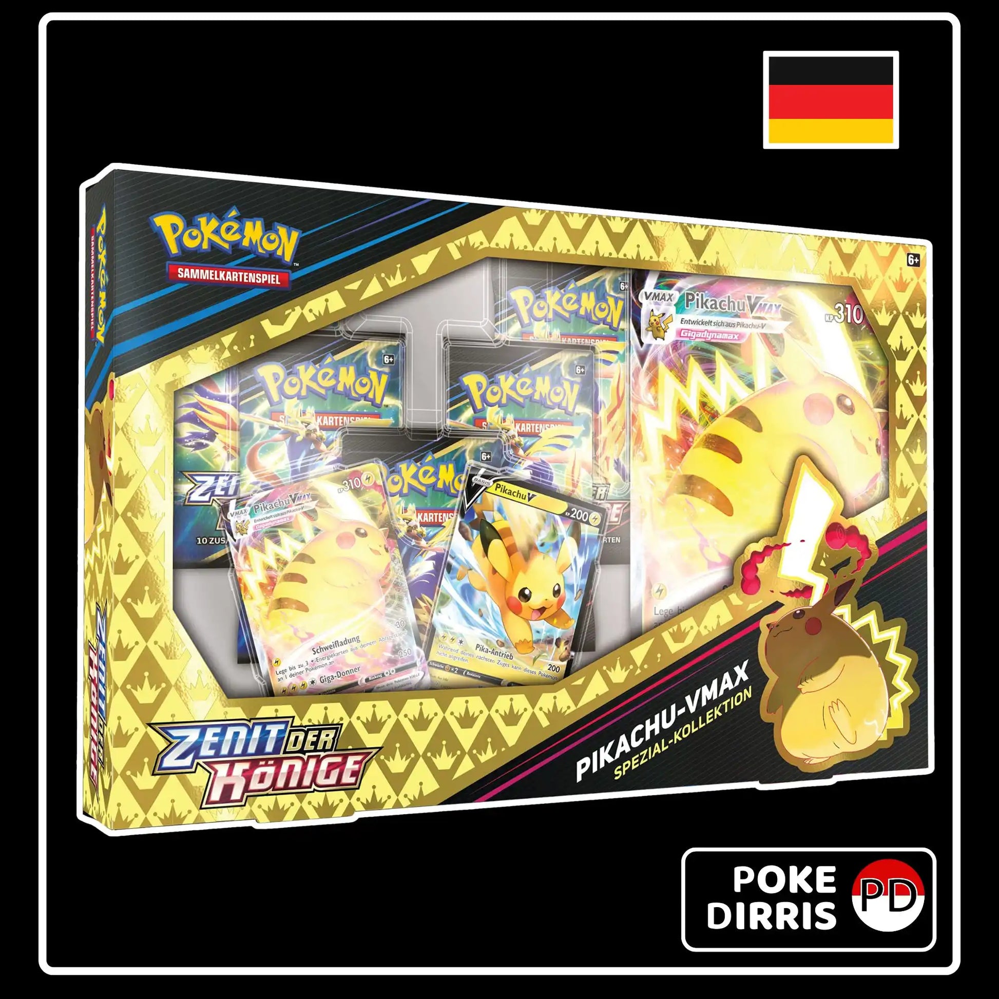 Pokemon Zenit der Könige Spezial Kollektion Pikachu VMAX (DE)