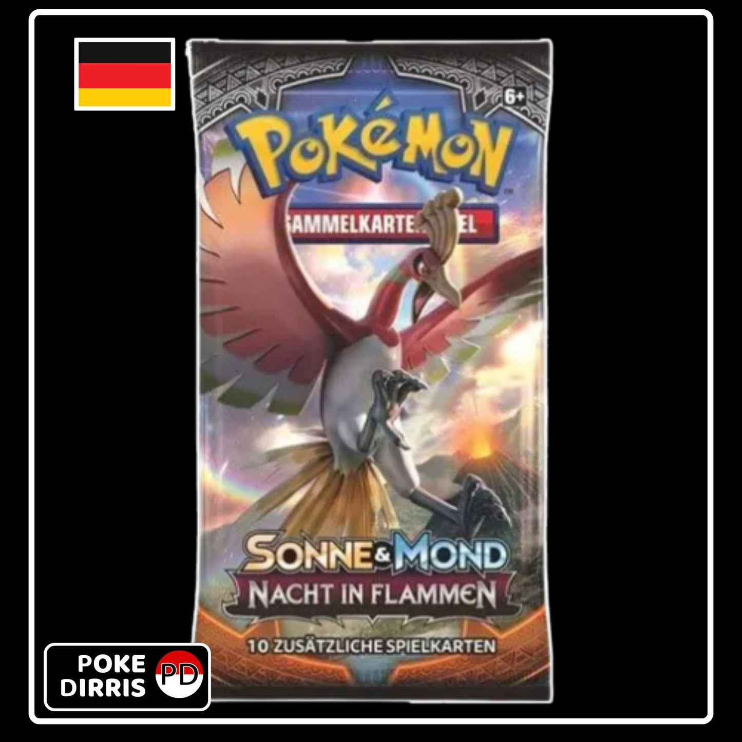 Pokemon Nacht in Flammen Booster Pack (DE)
