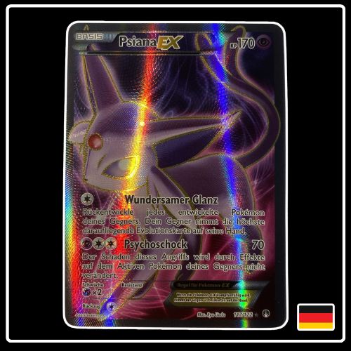 Psiana EX Full Art 117/122 Pokemon XY TURBOfieber