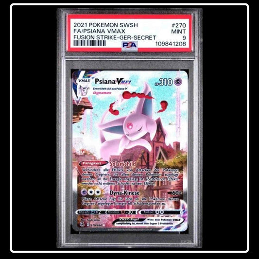 Psiana Alternative Art 270/264 Pokemon Fusionsangriff PSA 9