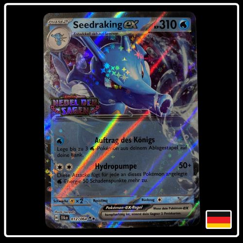 Seedraking ex PROMO 012/064 Pokemon Nebel der Sagen