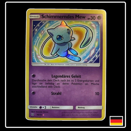 Schimmerndes Mew 40/73 Pokemon Schimmernde Legenden