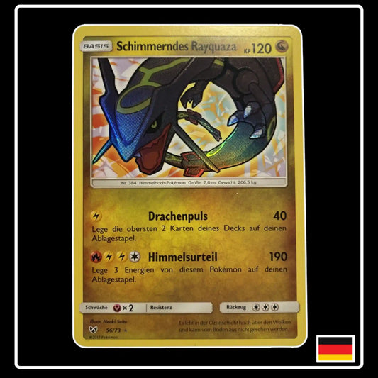 Schimmerndes Rayquaza 56/73 Pokemon Schimmernde Legenden