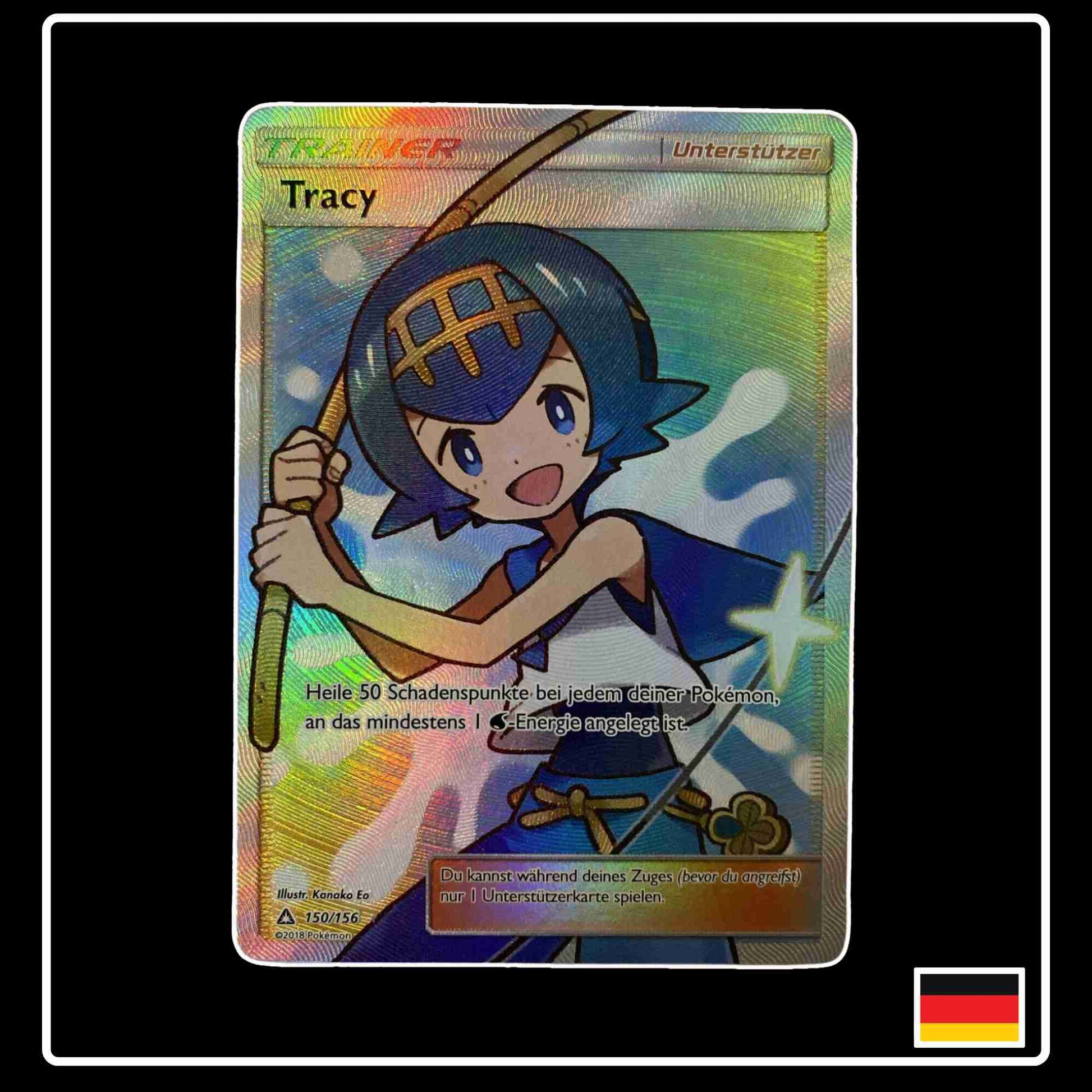 Tracy Full Art 150/156 Pokemon aus dem Set Ultra-Prisma