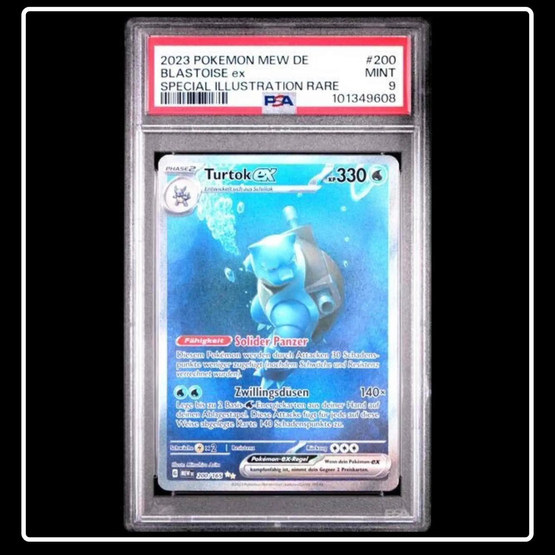 Turtok PSA 9 Pokemon 151 SIR