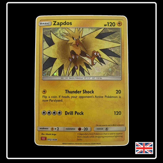 Zapdos 012/034 aus dem Pokemon Deck TCG Classic Collection